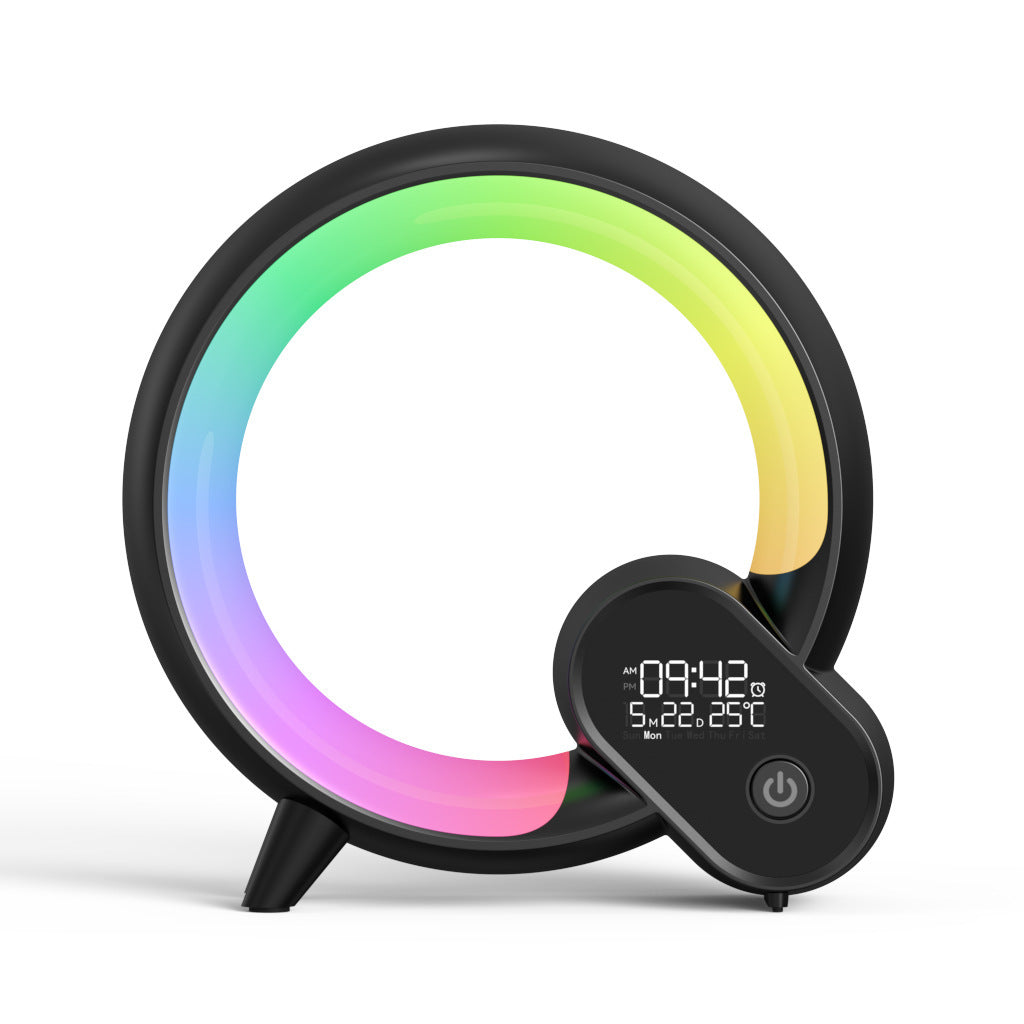 Q Smart Sunrise Alarm Clock with RGB Atmosphere Light, Bluetooth Audio, White Noise Sounds & App Control for Bedroom | All In 1 Shopping