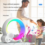 Q Smart Sunrise Alarm Clock with RGB Atmosphere Light, Bluetooth Audio, White Noise Sounds & App Control for Bedroom | All In 1 Shopping