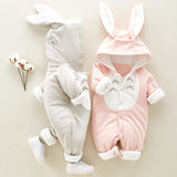 Baby Cotton Romper | Soft Long-Sleeve Jumpsuit