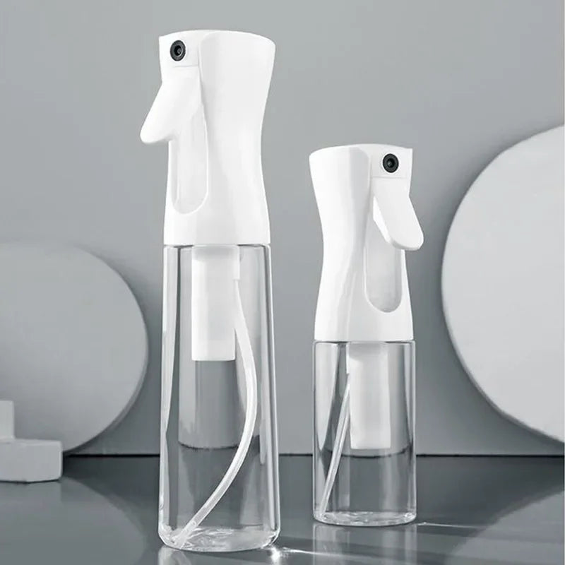 Continuous Mist Hair Spray Bottle | Refillable Fine-Mist Water Sprayer