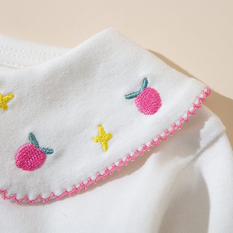 Girls' Spring Clothing Cotton T-shirt Top