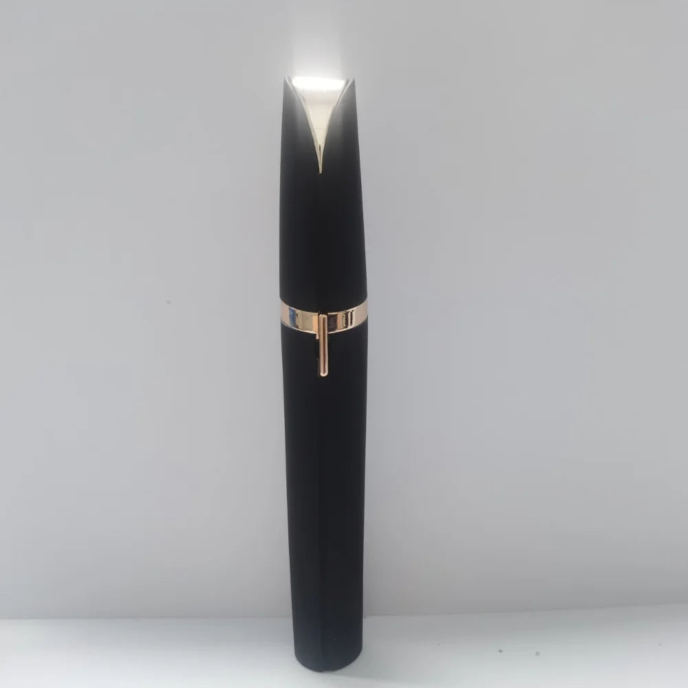 Mini Electric Eyebrow Trimmer with LED Light  Portable Facial Hair Remover  All In 1 Shopping USA