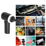 All In 1 SHOPPING 9000Pa cordless car vacuum cleaner with portable design and USB rechargeable mini vacuum for cleaning cars.