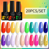 LILYCUTE 12PCs 7ml Nude Brown Red Nail Gel Polish Set Semi Permanent UV Gel For Nail Art Manicure Soak Off Gel Nail Polish Kit