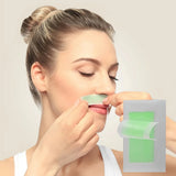Professional Warning Tapes For Summer Hair Removal, Double Face Cold Warning Paper For Legs, Body, Face,6 Sticks, 10/20 Sticks