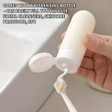All In 1 SHOPPING 3-in-1 travel toiletry set with toothbrush, toothpaste, and mouthwash cup organizer on a travel bag.