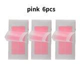 Professional Warning Tapes For Summer Hair Removal, Double Face Cold Warning Paper For Legs, Body, Face,6 Sticks, 10/20 Sticks