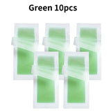 Professional Warning Tapes For Summer Hair Removal, Double Face Cold Warning Paper For Legs, Body, Face,6 Sticks, 10/20 Sticks