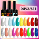 LILYCUTE 12PCs 7ml Nude Brown Red Nail Gel Polish Set Semi Permanent UV Gel For Nail Art Manicure Soak Off Gel Nail Polish Kit