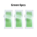 Professional Warning Tapes For Summer Hair Removal, Double Face Cold Warning Paper For Legs, Body, Face,6 Sticks, 10/20 Sticks