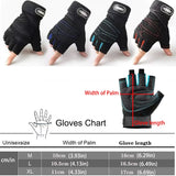 Gym Gloves for Men Women Fitness Weight Lifting Wristband Gloves Body Building Training Sports Exercise Cycling Glove Shockproof
