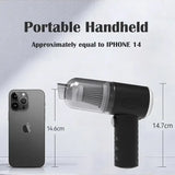 All In 1 SHOPPING 9000Pa cordless car vacuum cleaner, portable USB rechargeable mini vacuum for cleaning car interiors.