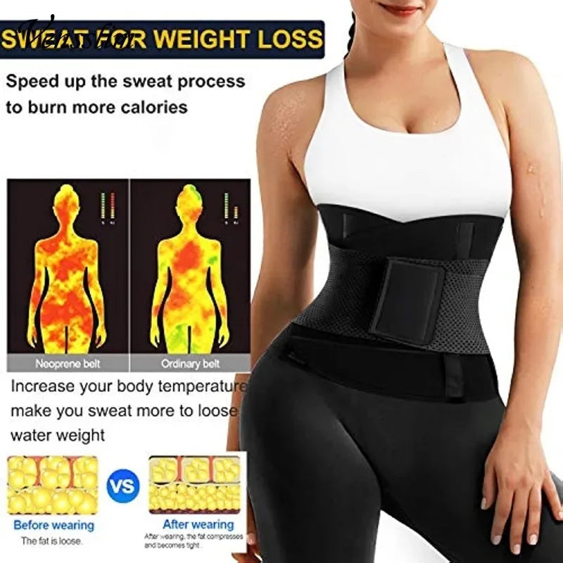 Vensslim women's waist trainer and belly shaper waist cincher by All In 1 SHOPPING with firm control body shaper belt.