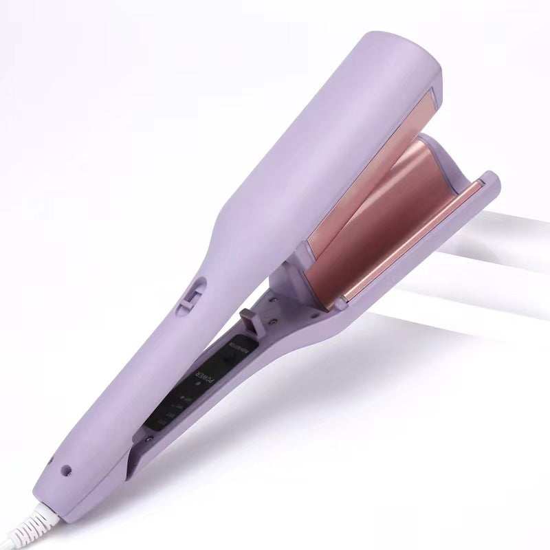 32mm Deep Wave Hair Curler, Fast Heating Curling Iron with 4 Adjustable Temperature Settings for Women  Copy Title