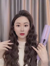32mm Deep Wave Hair Curler, Fast Heating Curling Iron with 4 Adjustable Temperature Settings for Women Copy Title
