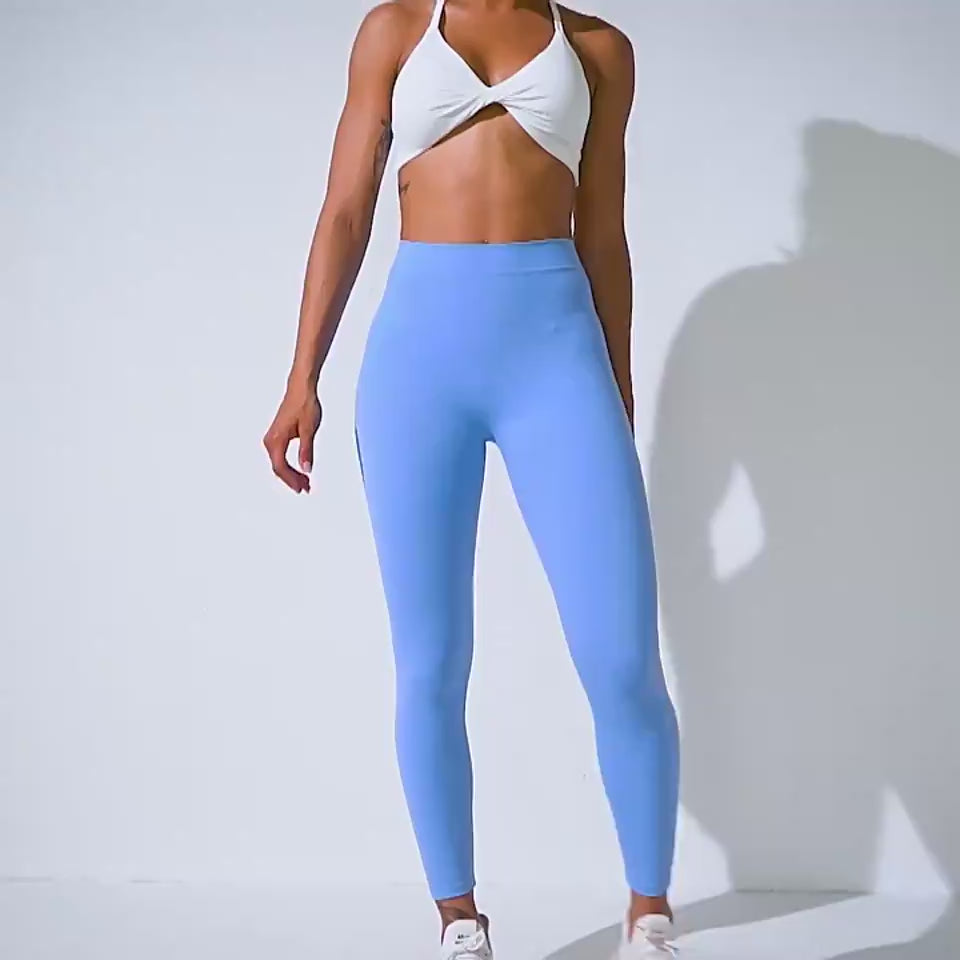 Women's High-Waisted Yoga Leggings | Quick-Dry Fitness & Workout Pants